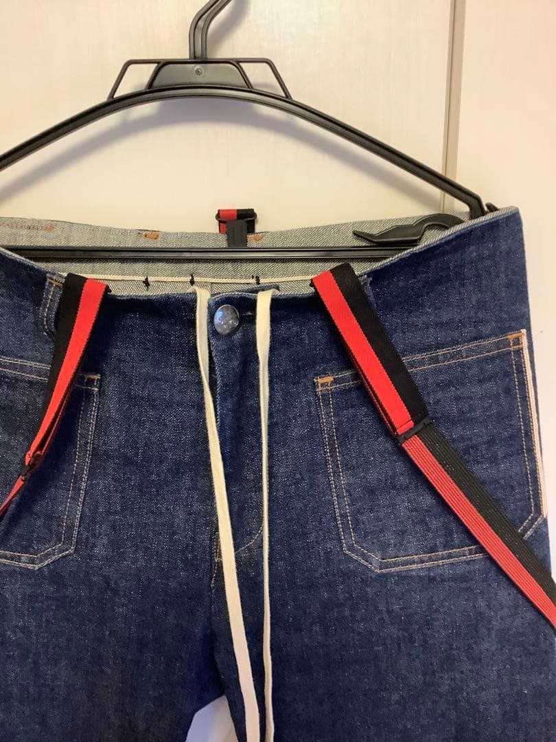 モモコハウス⭐︎★SUNSEA(サンシー) サスペンダー　デニムパンツ