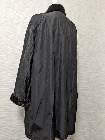 104　リス　毛皮　ミンク　リバーシブル　ライナー　リアルファーコート