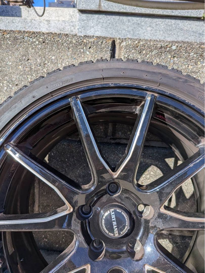 横浜市　225/40R18 スタッドレス　タイヤホイールセット　レクサスISなど