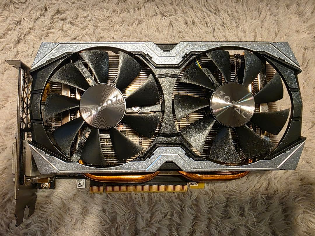 ZOTAC グラフィックボード gtx1060 6GB デュアルファン