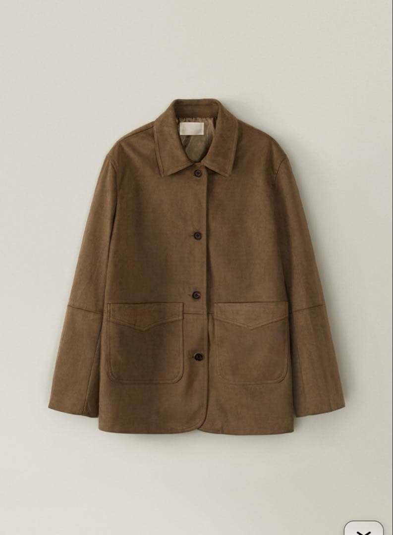 ジャケット・アウター ohotoro Henry Suede Jacket