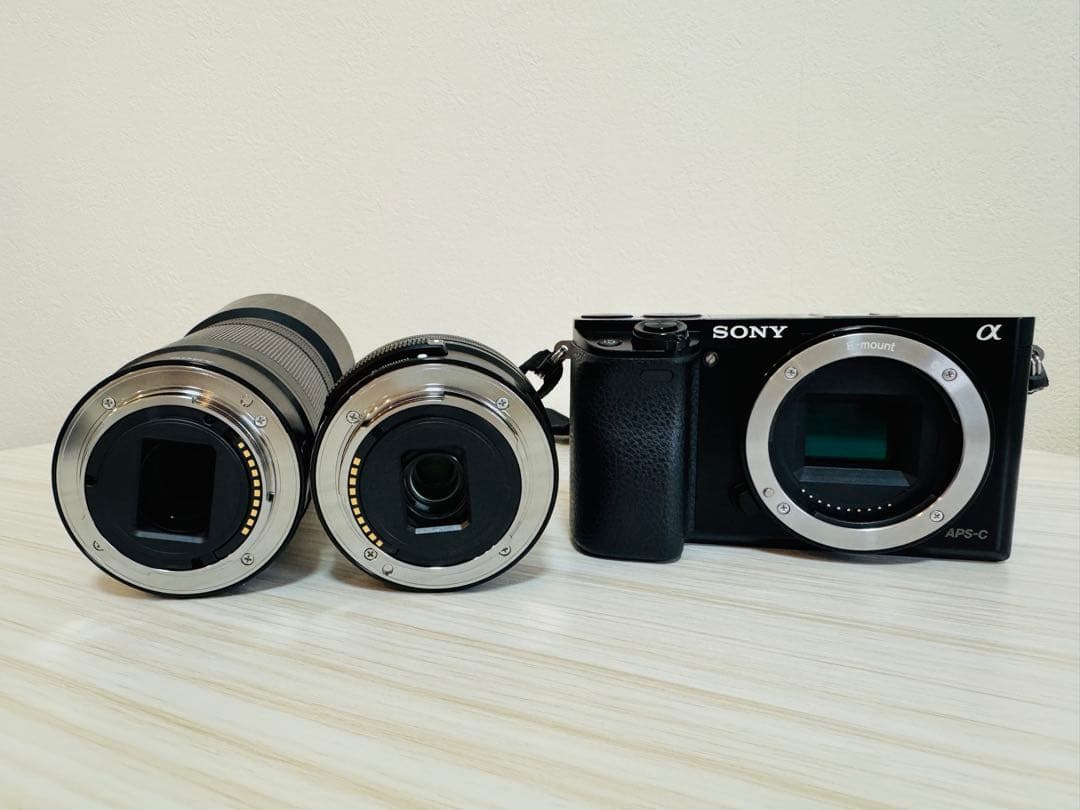 SONY α6000 ダブルズームレンズキット 動作確認済