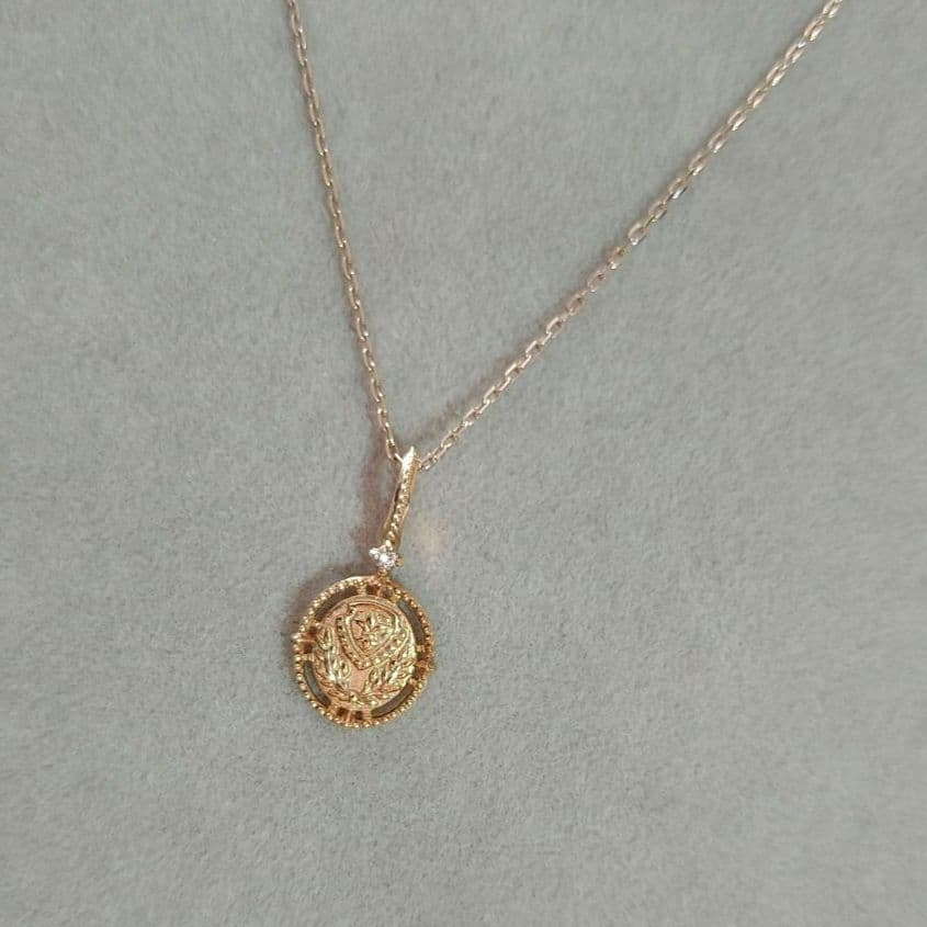 【極美品】agete アガット K10 モチーフチャーム