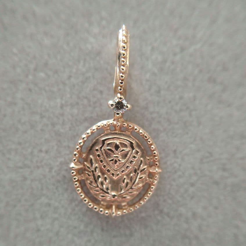 【極美品】agete アガット K10 モチーフチャーム