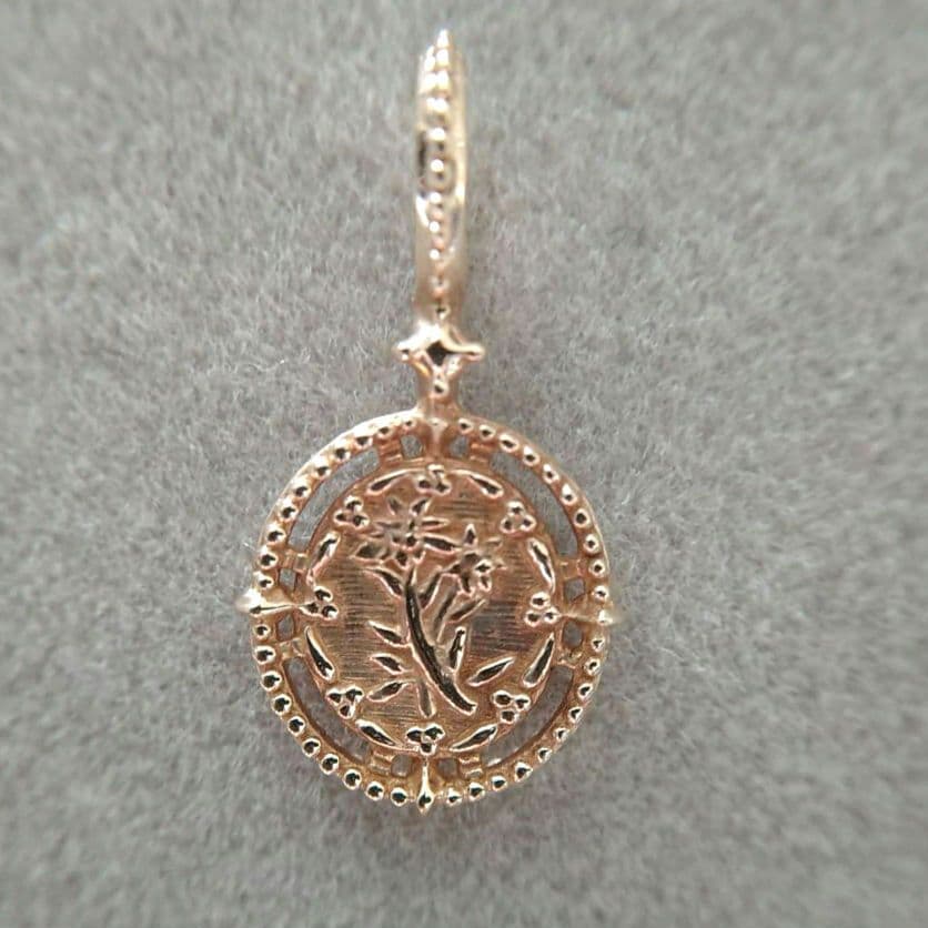 【極美品】agete アガット K10 モチーフチャーム