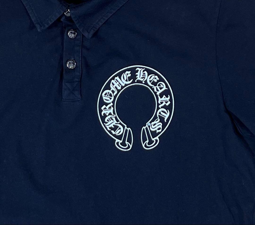 まさこ Chrome Hearts Horseshoe Logo Polo