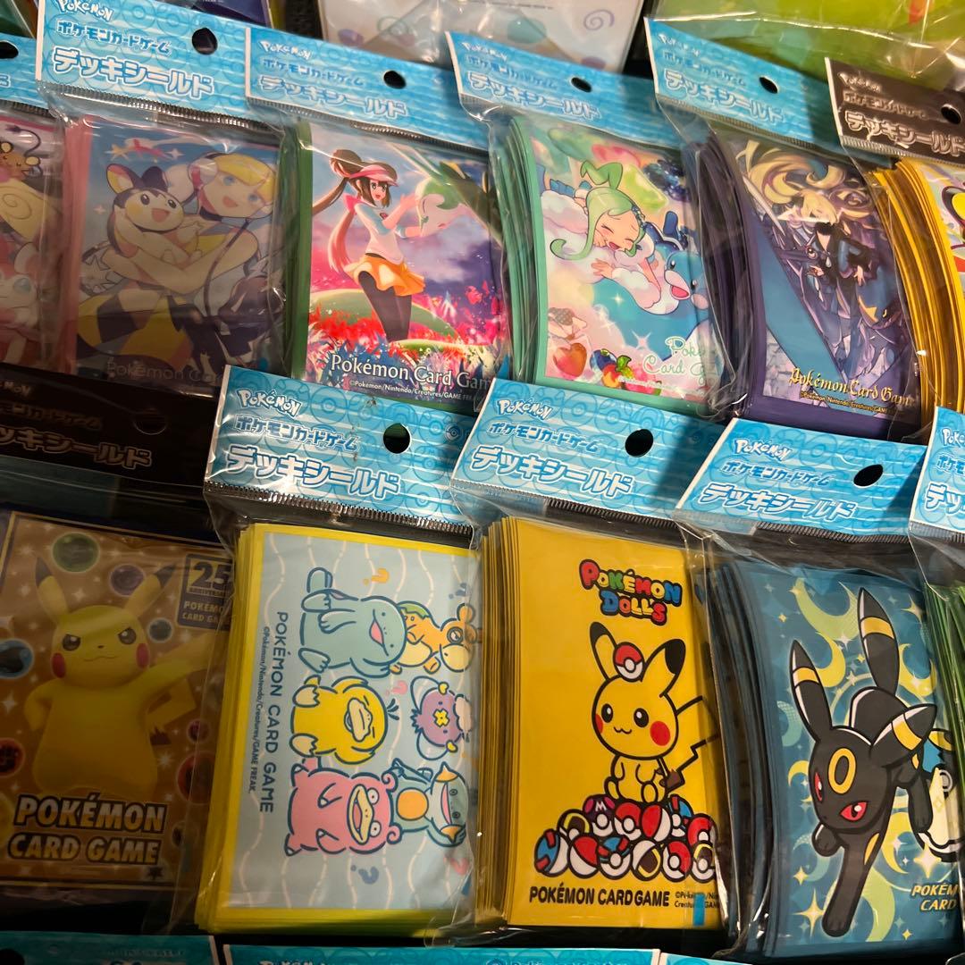 ポケカ　デッキケース　10個　デッキシールド　26個　計36個