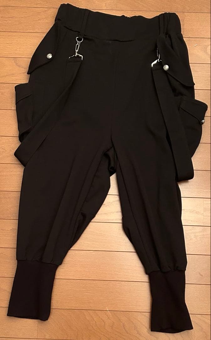 Deorartブラック サルエルパンツ Lサイズ