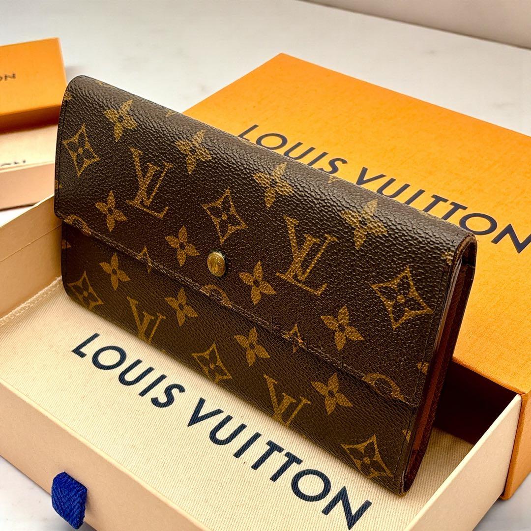 ルイヴィトン モノグラム ポルトトレゾールインターナショナル 長財布 廃盤モデル