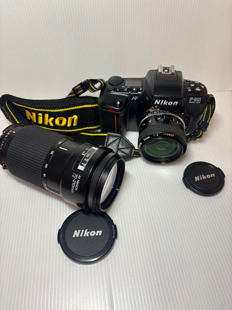 【動作未確認】 Nikon F-601 QUARTZ DATE 一眼レフカメラ