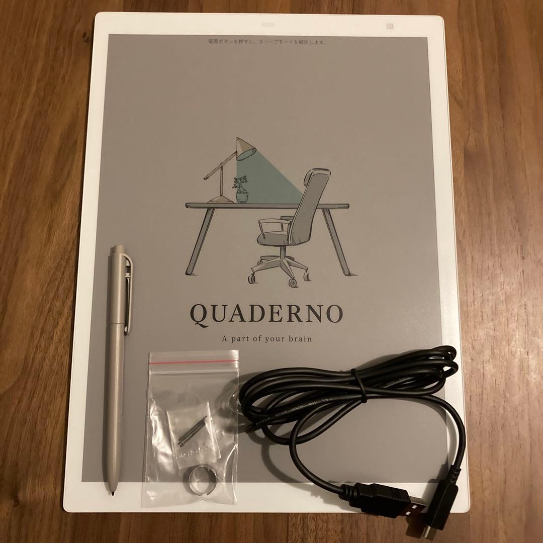 【翌日発送】QUADERNO A4（Gen.3）クアデルノ