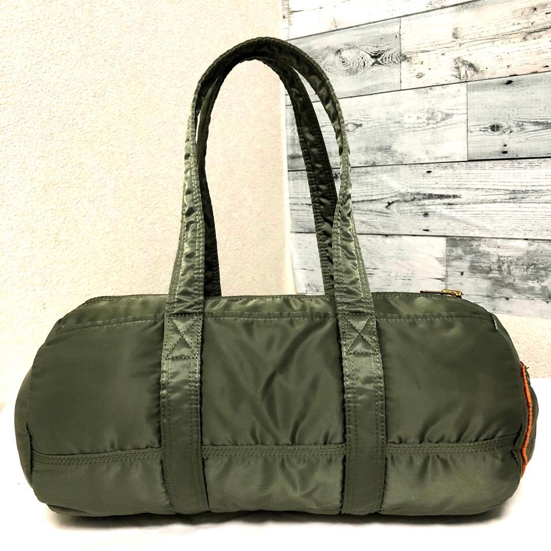 美品✨希少 ポータータンカー ダッフル ミニボストンバッグL セージ 吉田カバン