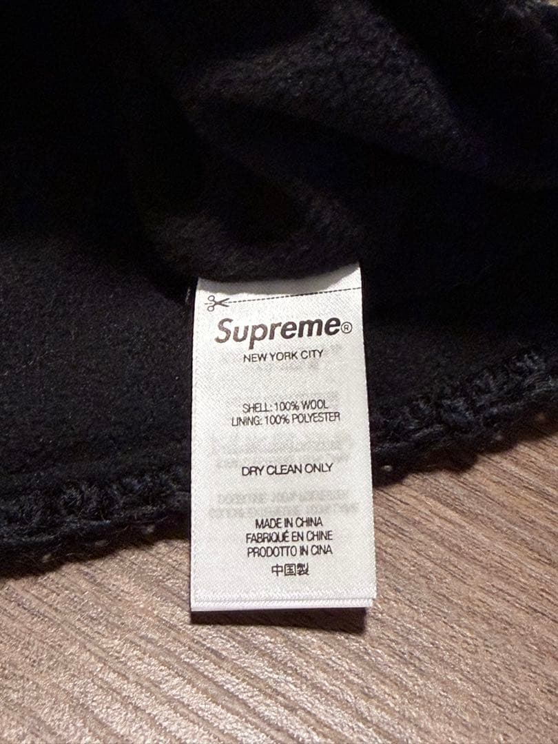 Supreme 25ss Crochet Beanie Black シュプリーム