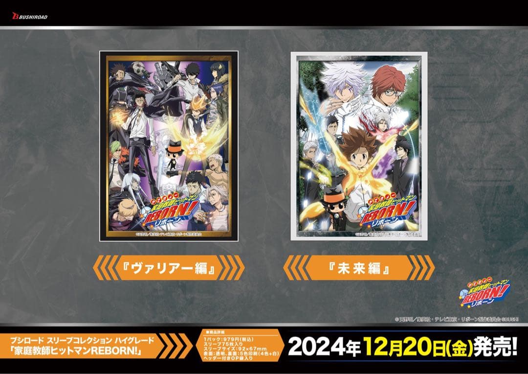 4点セット 家庭教師ヒットマンREBORN！ プレイマット スリーブ