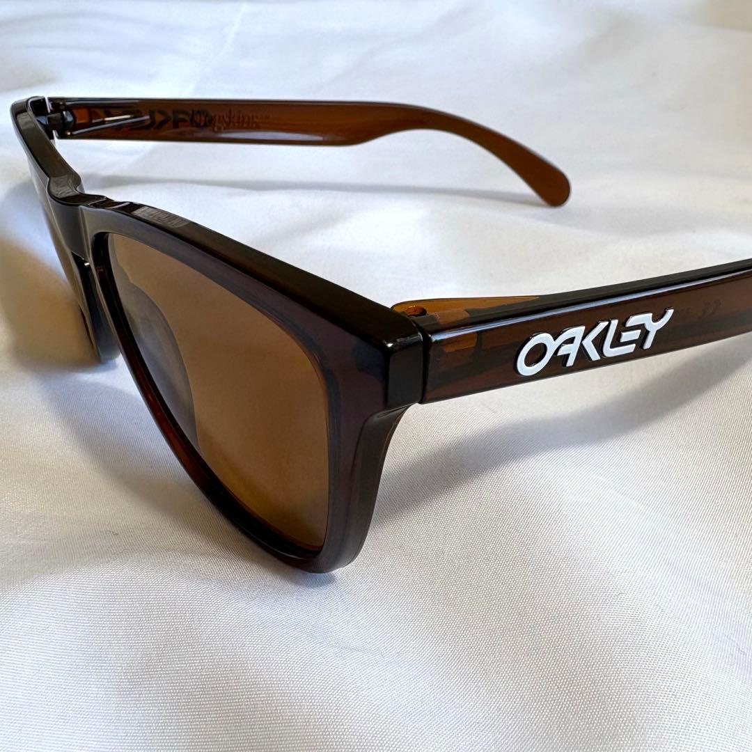 OAKLEY サングラス フロッグスキン FROGSKINS ブラウン