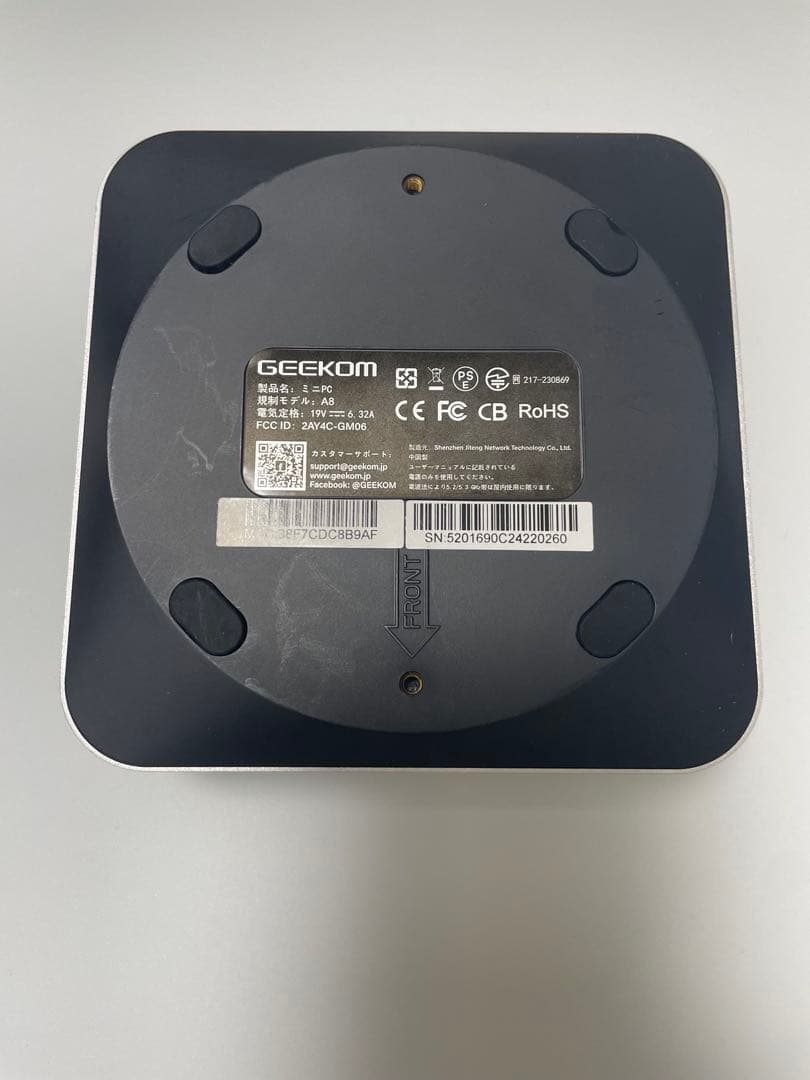 チ*キ様 GEEKOM A8 R9-8945HS 32GB 2TミニPC ジャン