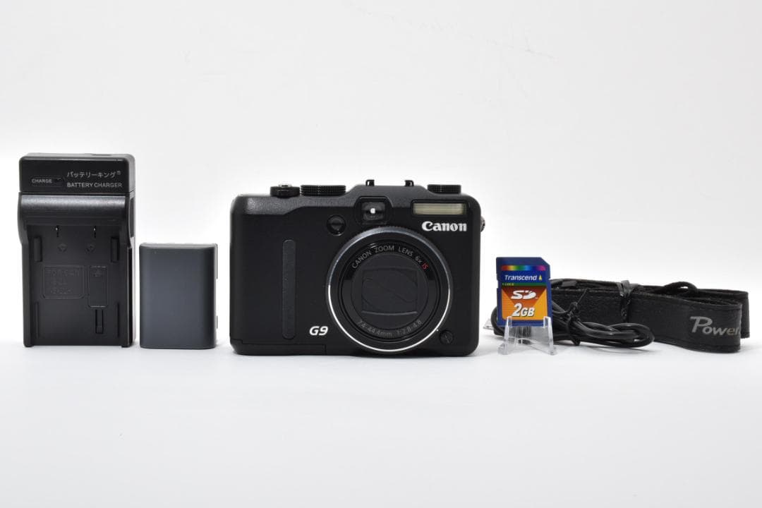 超美品 キヤノン PowerShot G9 コンパクトデジタルカメラ Canon