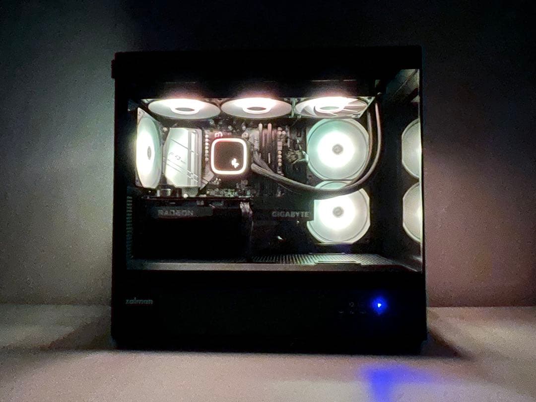 Zalman RGB PCケース 強化ガラス