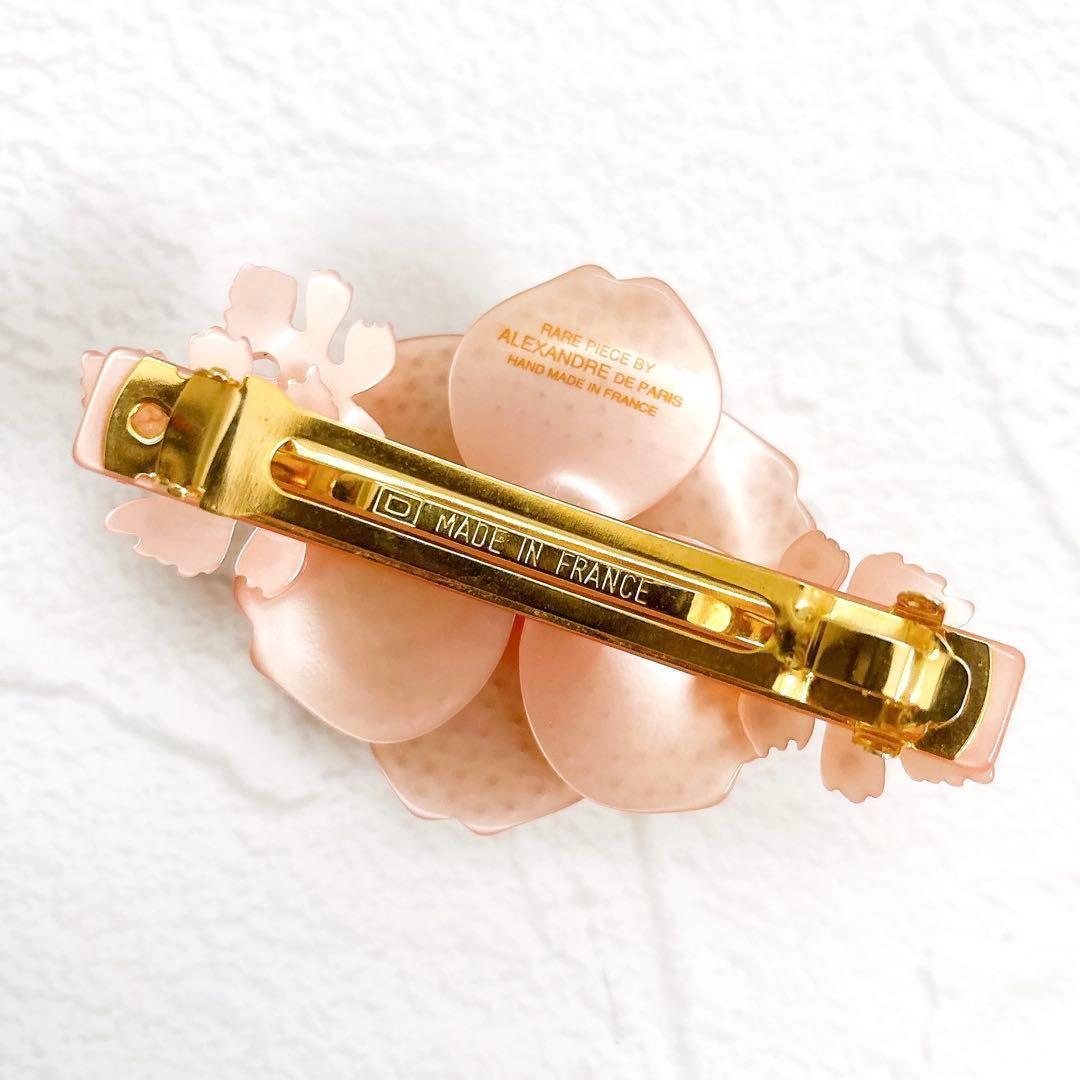 希少美品 Alexandre De Paris キラキラ ローズモチーフバレッタ