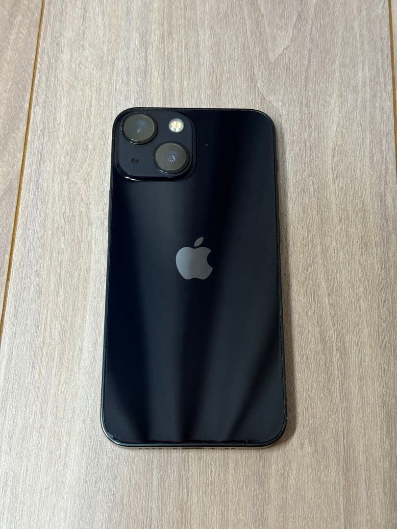 iPhone 13 mini ミッドナイト　美品　箱有り、純正EarPods付き
