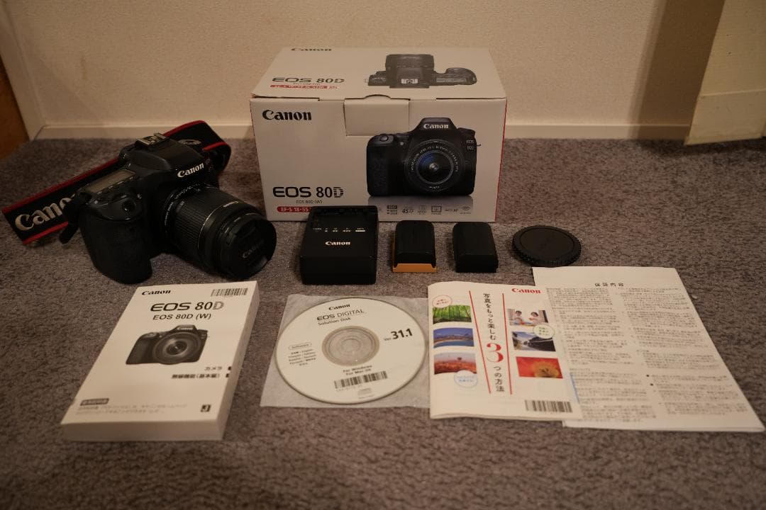 Canon EOS 80D EF-S 18-55mm IS STM レンズキット