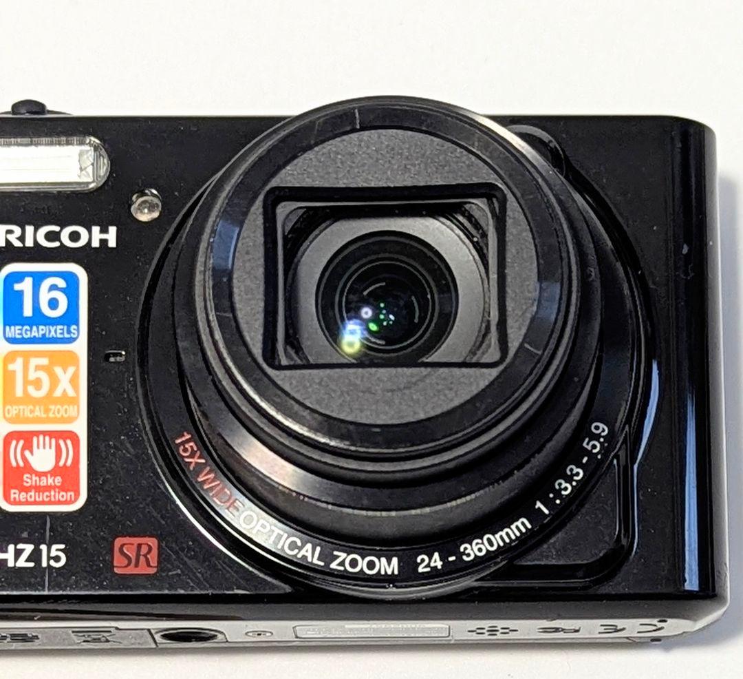 RICOH HZ 15 デジタルカメラ SDカードリーダー付 リコー 可動品