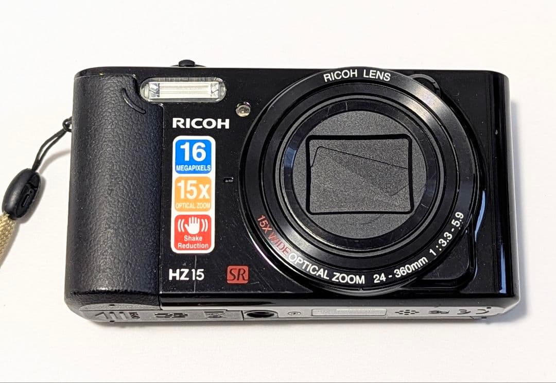 RICOH HZ 15 デジタルカメラ SDカードリーダー付 リコー 可動品