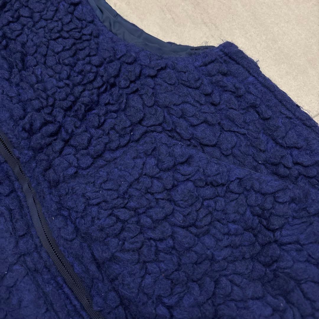 ISLAさん専用　ネイビー フリース ジップアップ ベスト