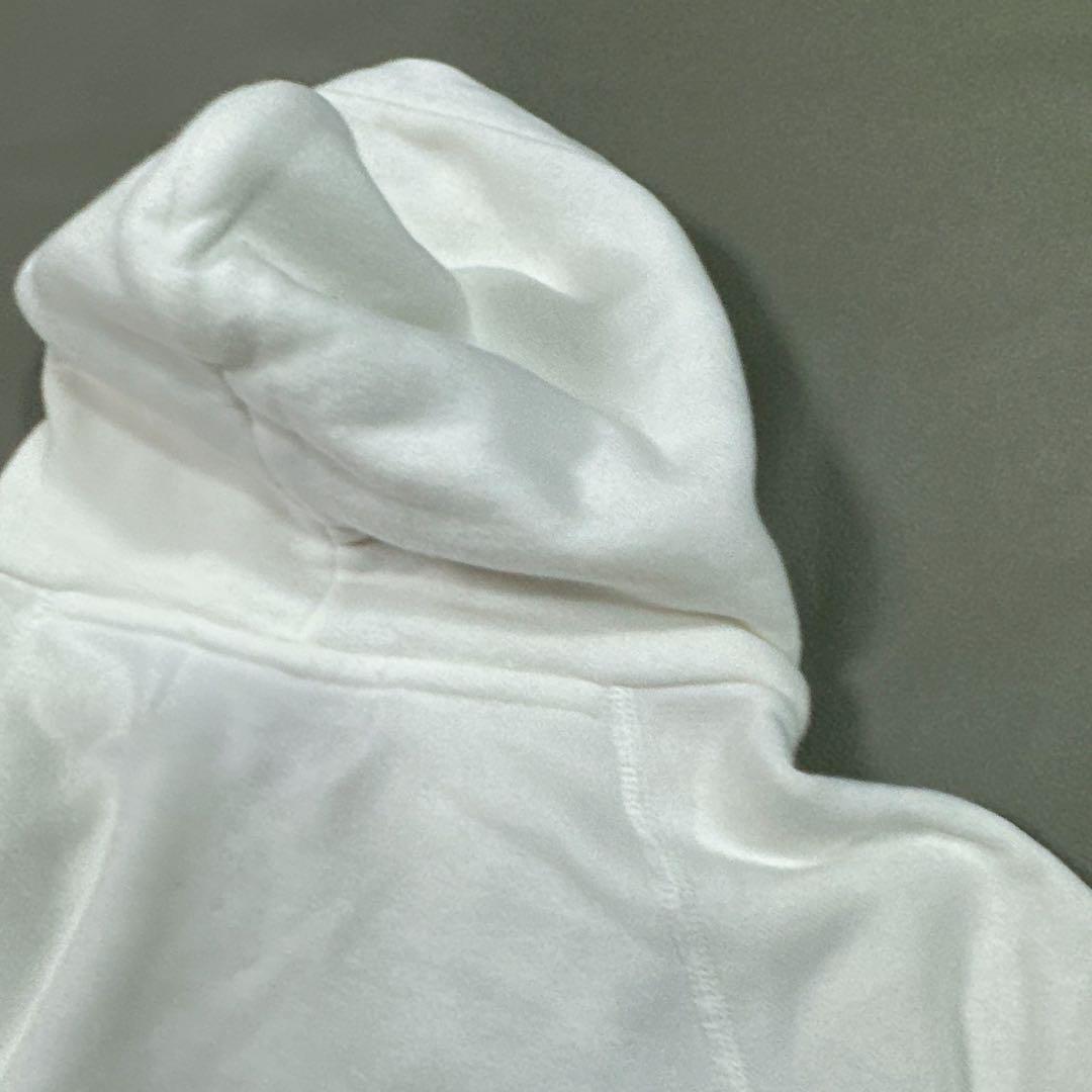 ドゥズィーエムクラス ダブルジップ パーカー 無地 ホワイト 日本製 ラクラス