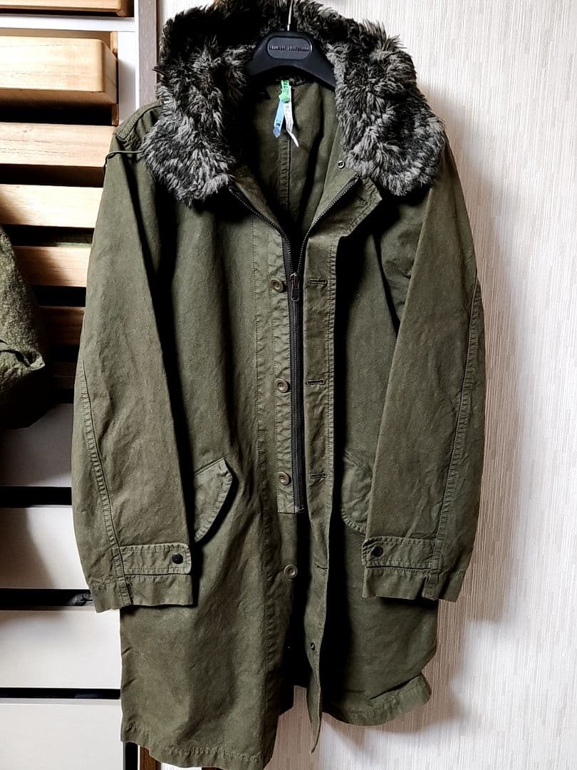 n.hoolywood スパイ期 ドレスライン モッズコート