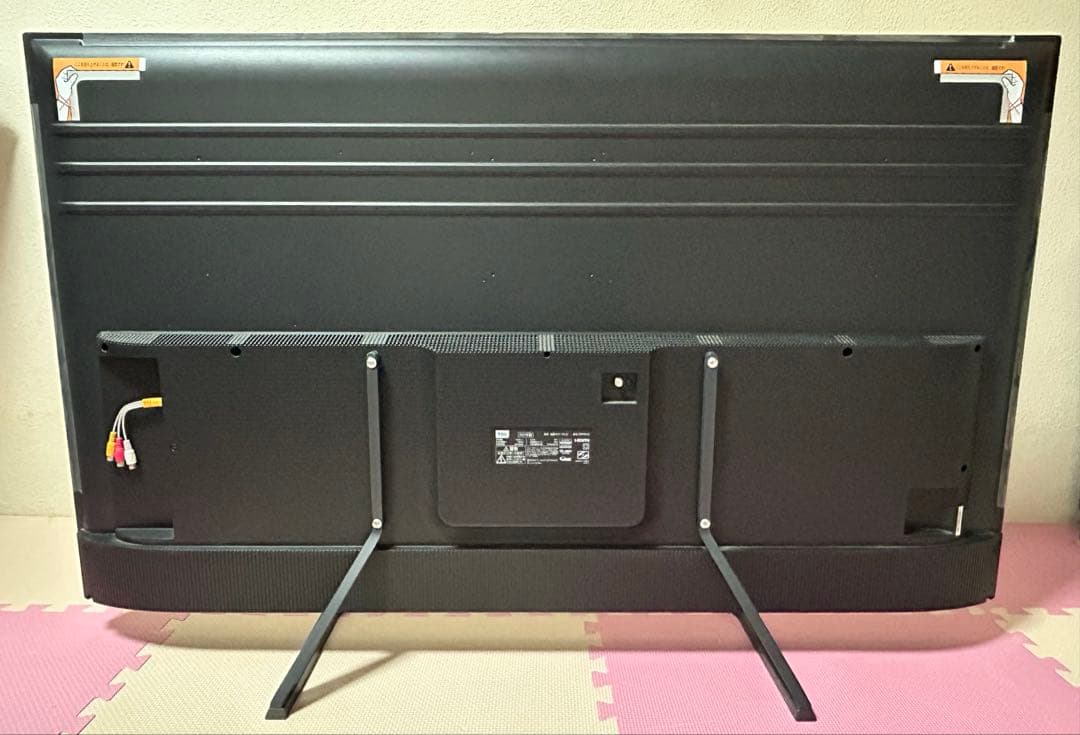 TCL 55型 4K 2021年製 55P815 リモコン ケーブル セット