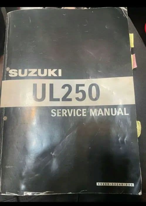 SUZUKI UL250 サービスマニュアル