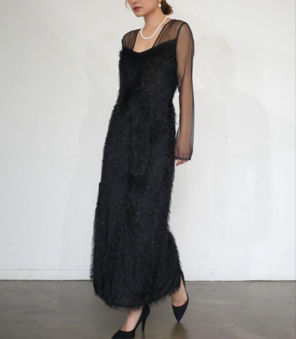 スーツ・フォーマル・ドレス My shawty glitter shaggy dress