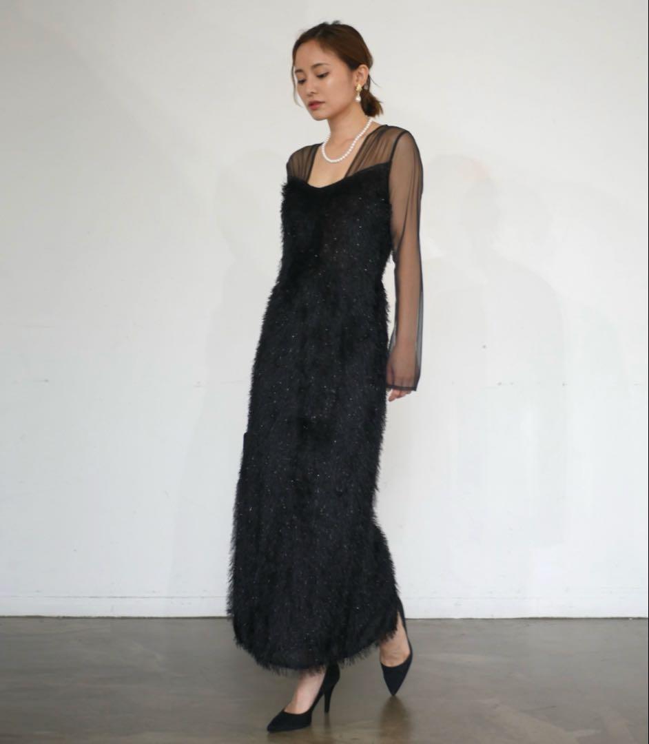 スーツ・フォーマル・ドレス My shawty glitter shaggy dress