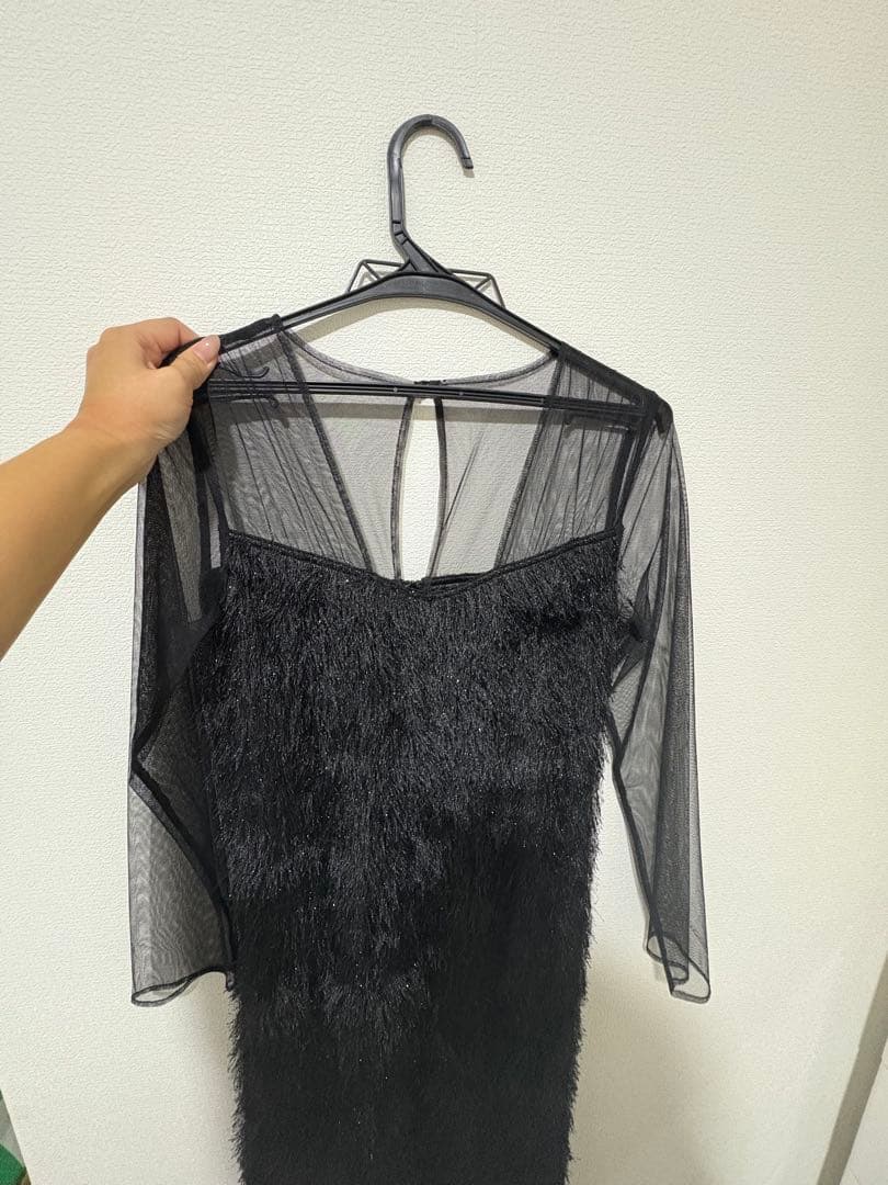 スーツ・フォーマル・ドレス My shawty glitter shaggy dress