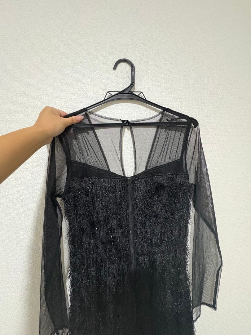 スーツ・フォーマル・ドレス My shawty glitter shaggy dress