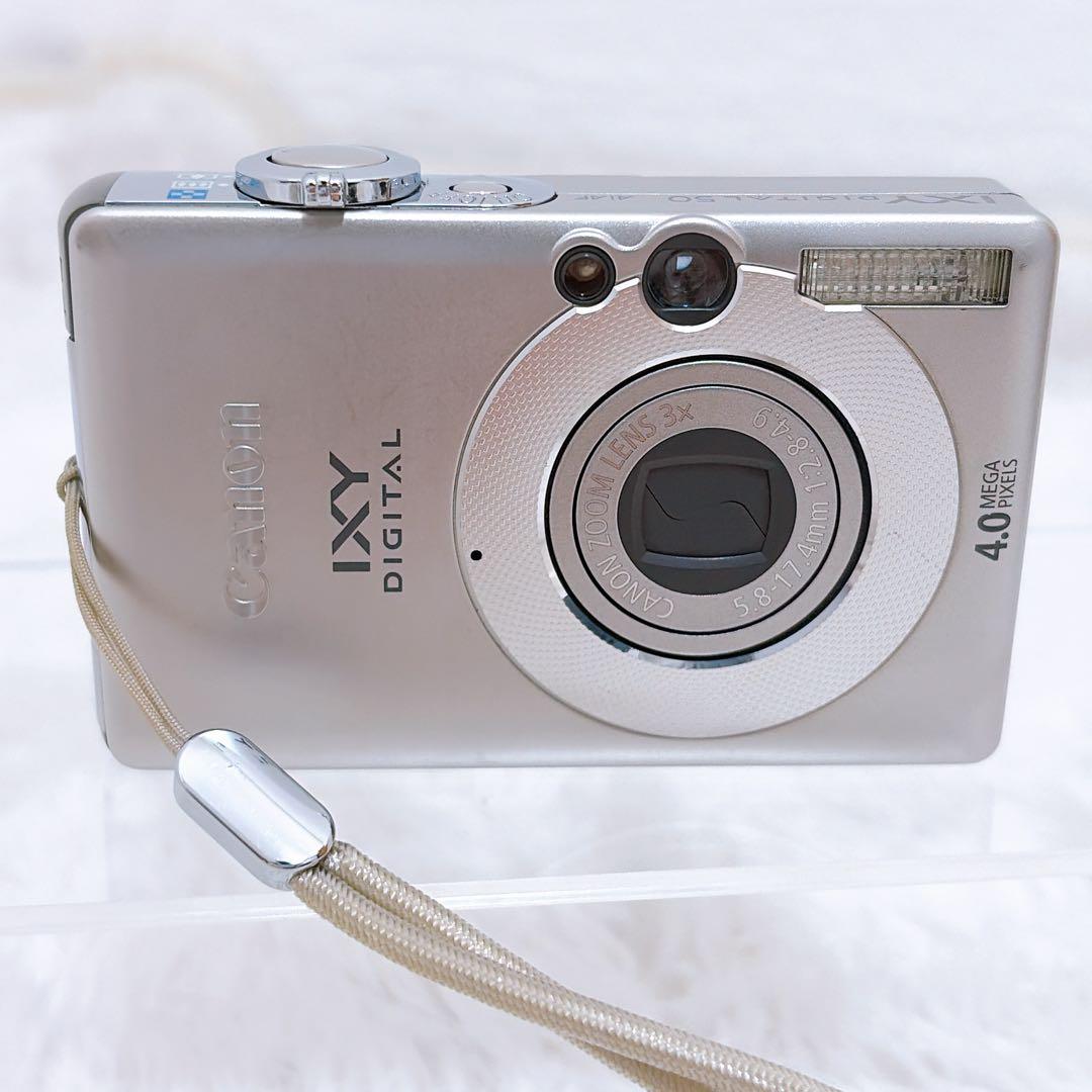 【動作良好】 Canon IXY DIGITAL 50 コンパクトデジタルカメラ