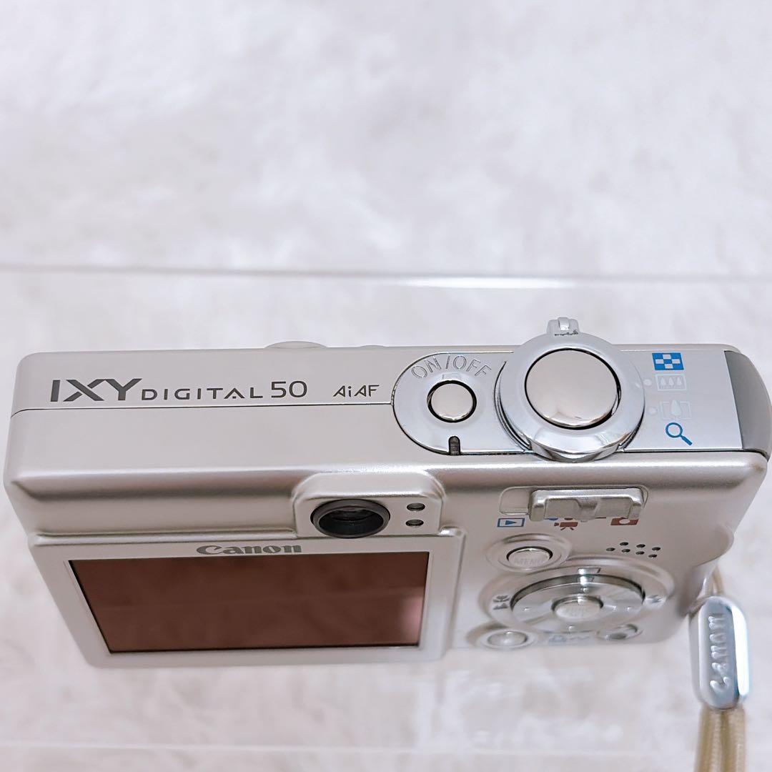 【動作良好】 Canon IXY DIGITAL 50 コンパクトデジタルカメラ