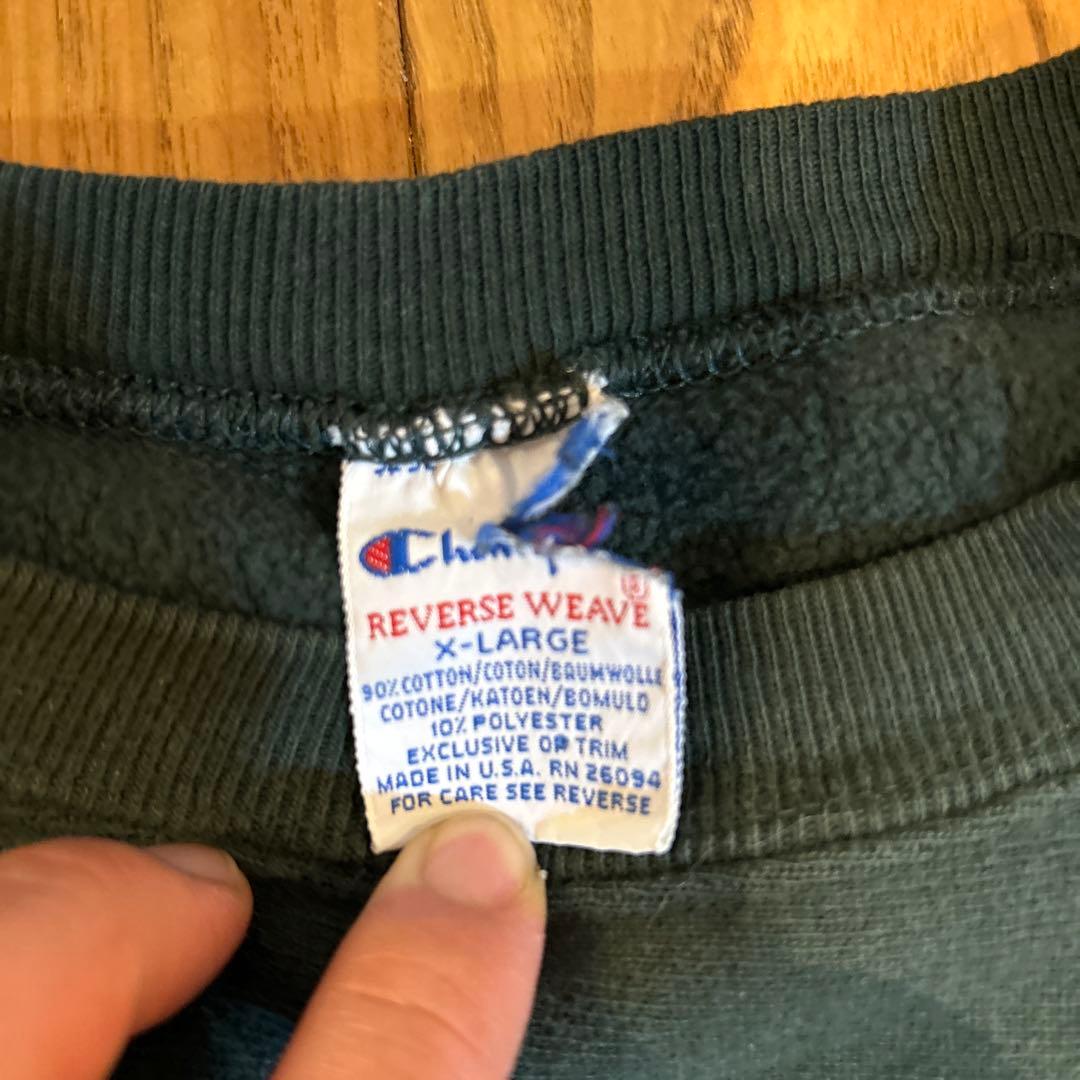 t*r様 Champion リバースウィーブ 90s Made in USA 目