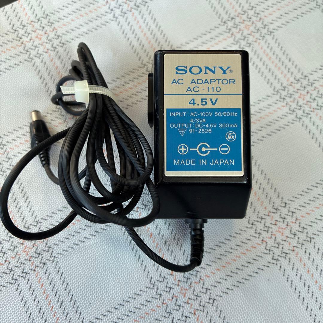 SONY TC-1100 ポータブルカセットプレーヤー