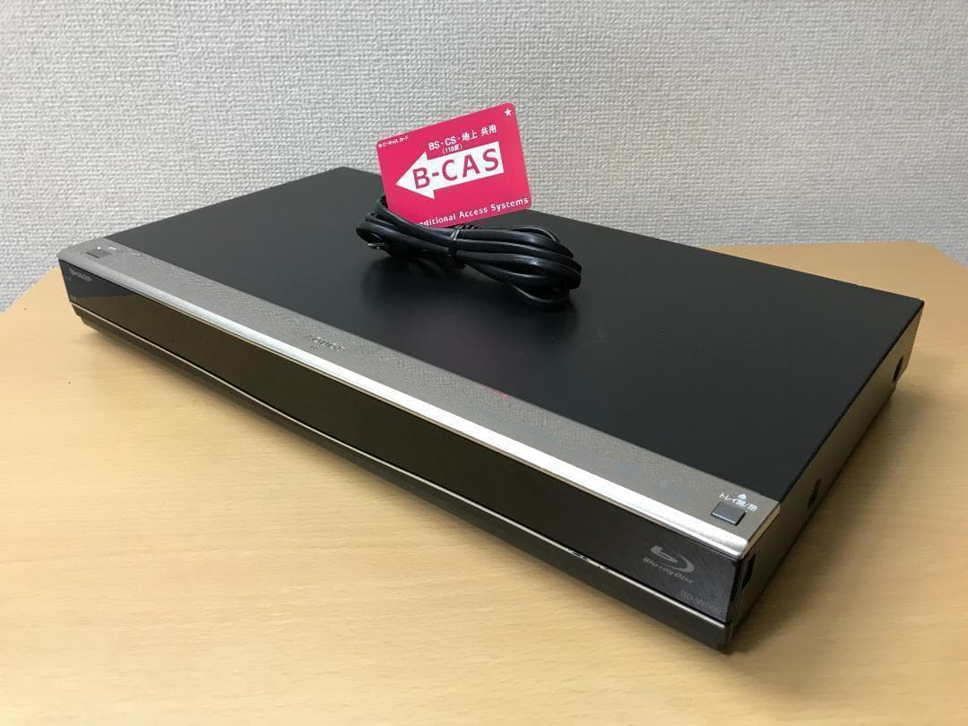 シャープ ブルーレイレコーダー 「BD-W560」 動作品①