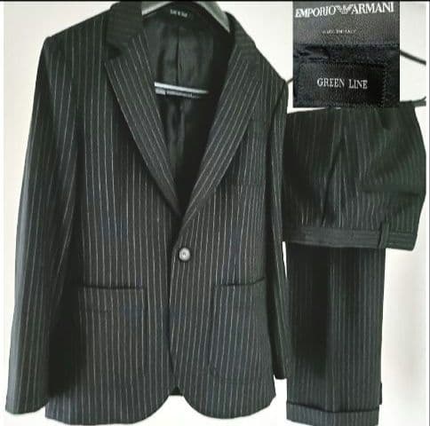 ほぼ未使用　エンポリオアルマーニ　EMPORIO ARMANI　スーツ　44