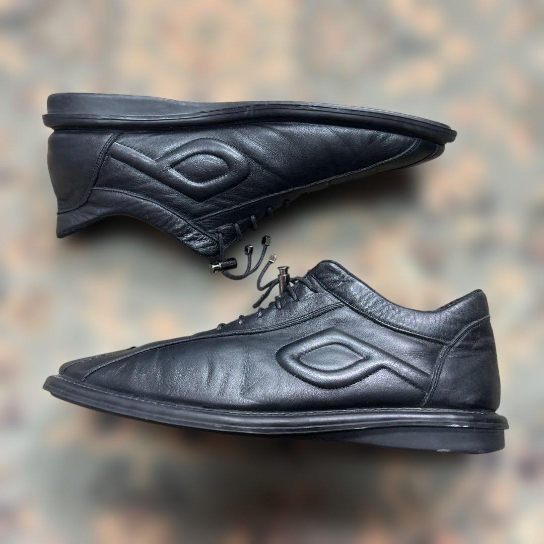 90s PRADA プラダスポーツ レザーシューズ archive テック