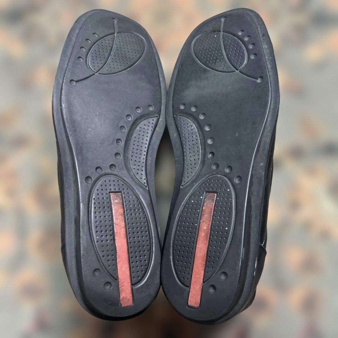 90s PRADA プラダスポーツ レザーシューズ archive テック