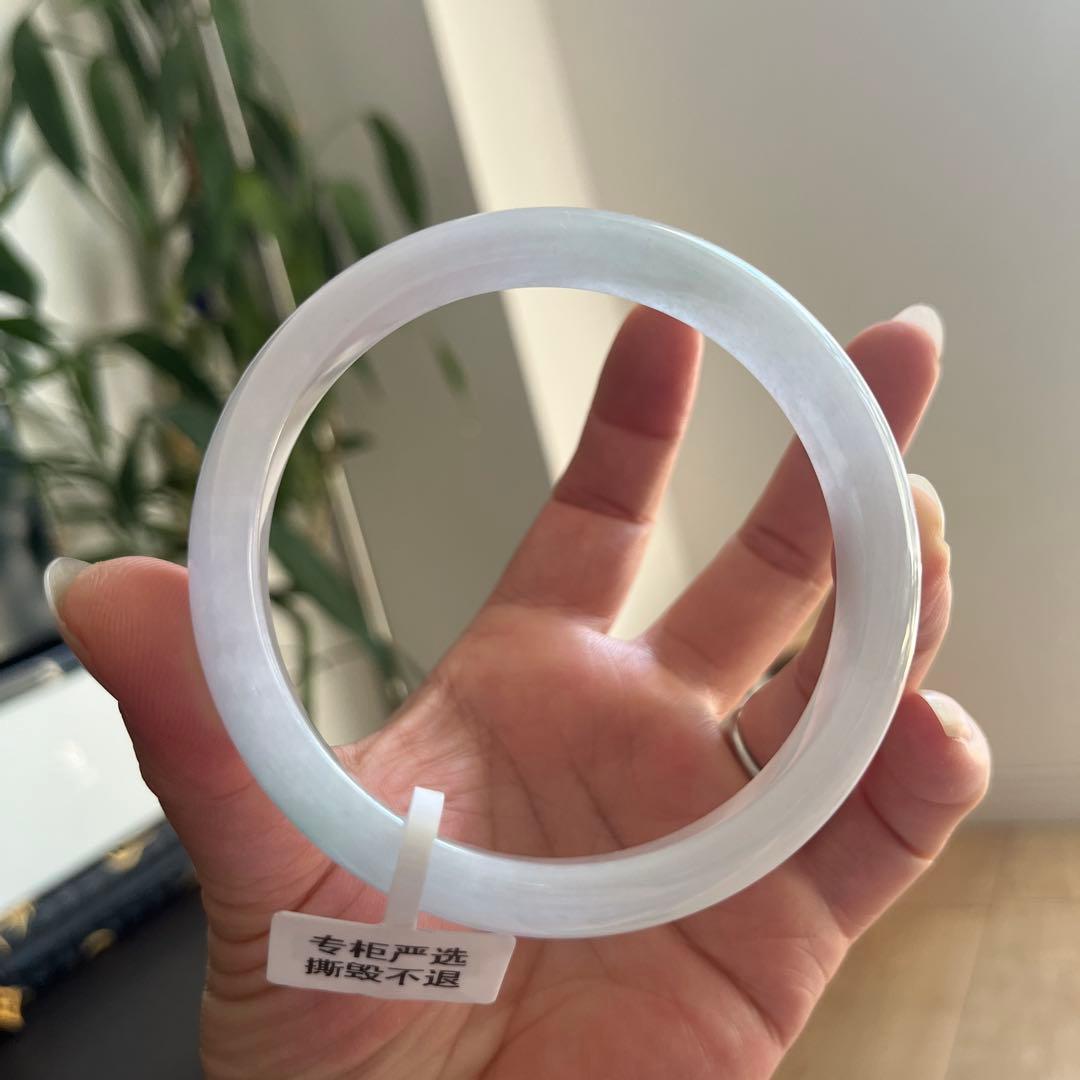 【大きめサイズ】 翡翠バングル