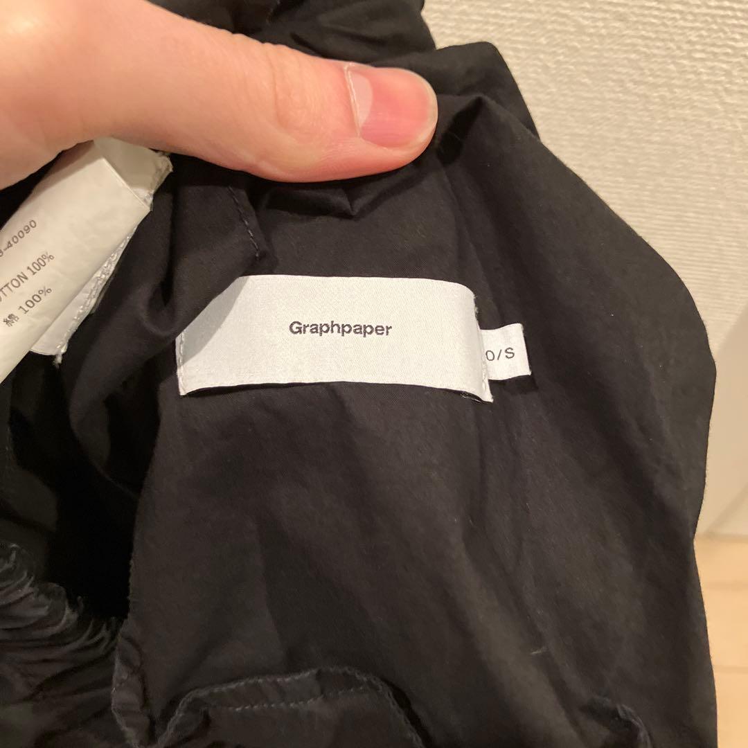 graphpaper garment dyed セットアップ ブラック