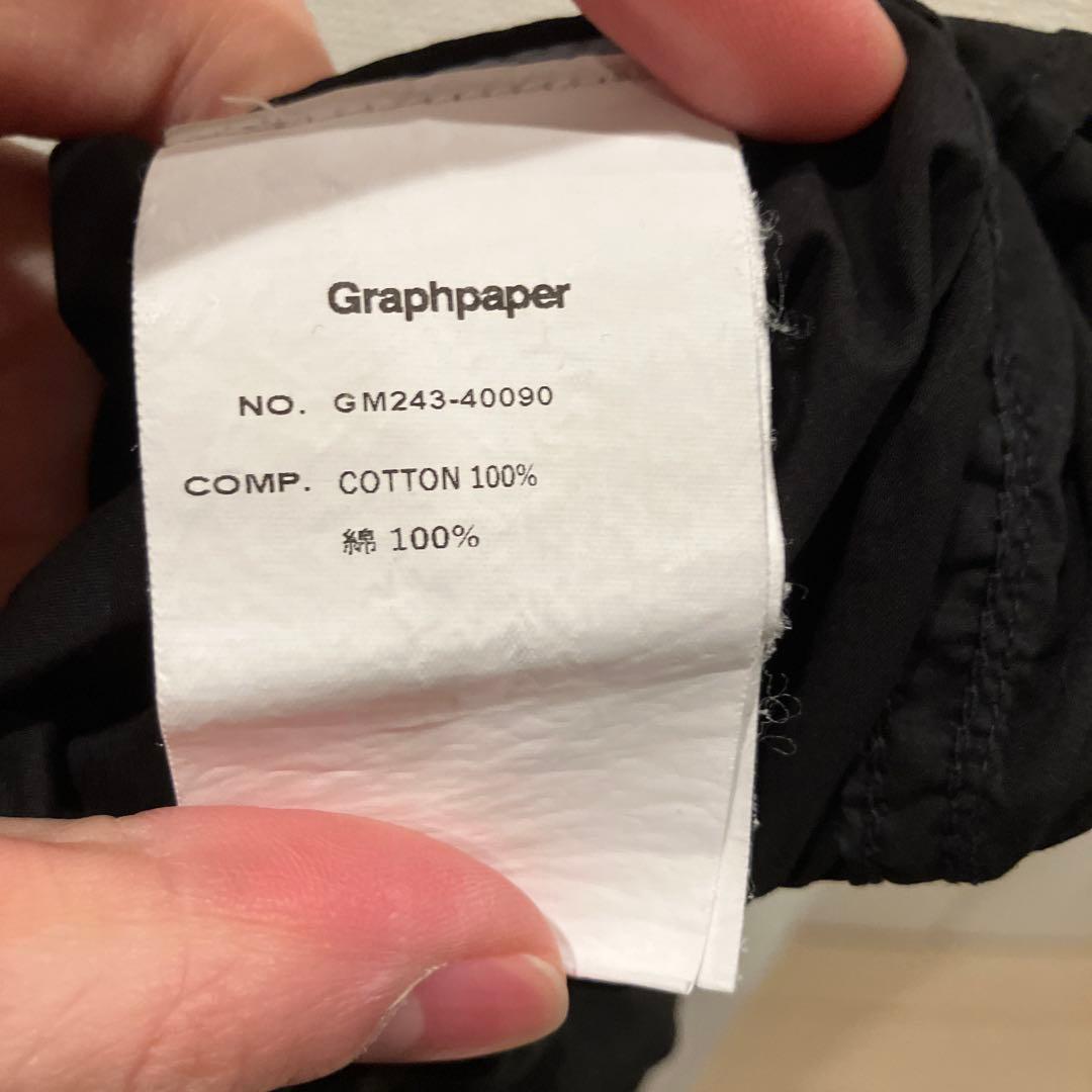 graphpaper garment dyed セットアップ ブラック