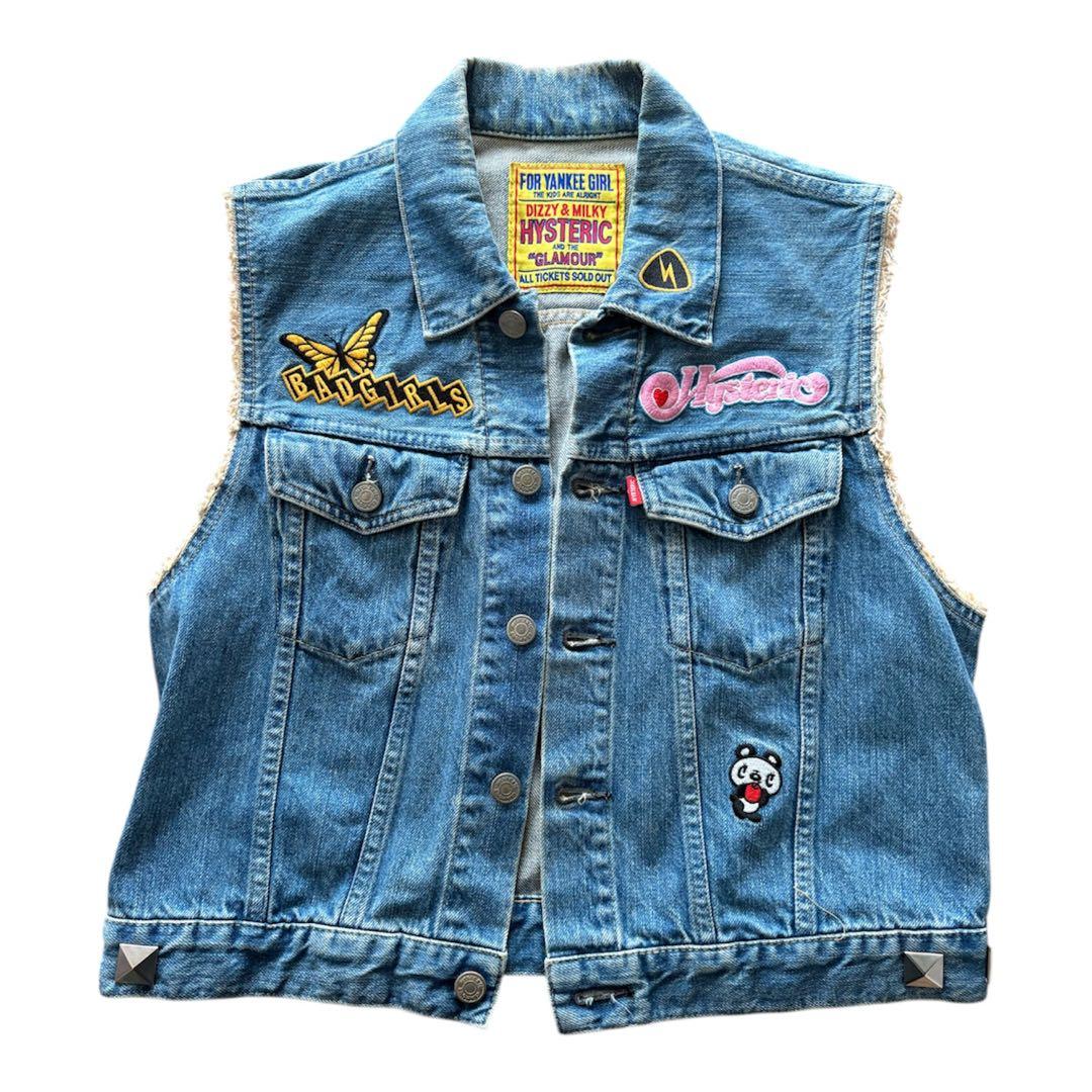Hysteric Glamour ノースリーブジーンズベスト　平成　ギャル