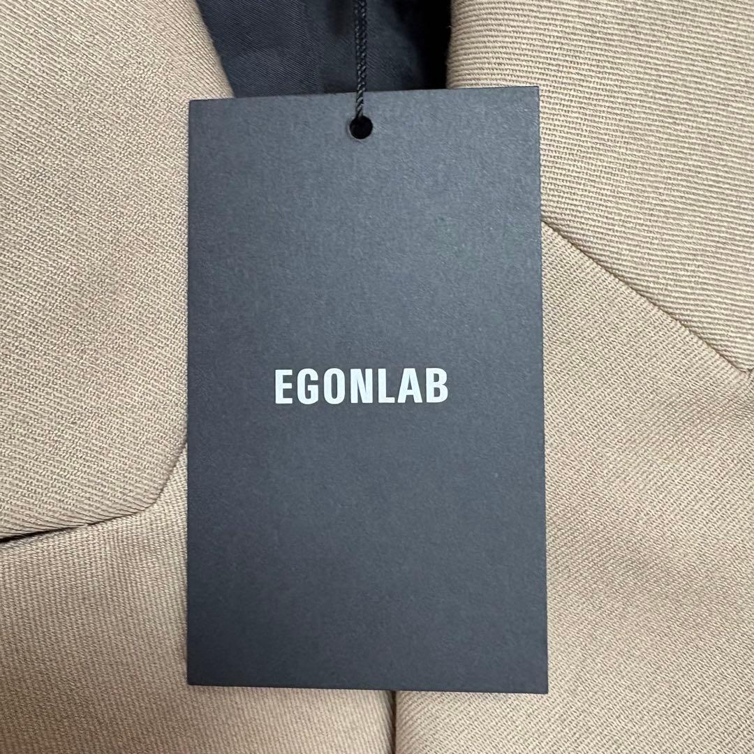 EGONLAB 25SS ベージュフィットダブルジャケット