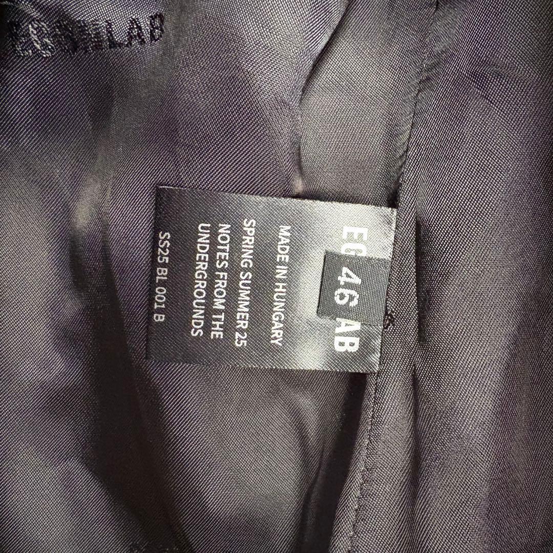 EGONLAB 25SS ベージュフィットダブルジャケット